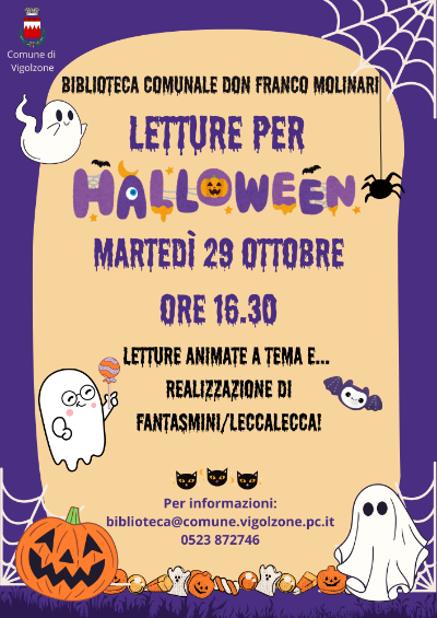 VI, LETTURE HALLOWEEN 291024